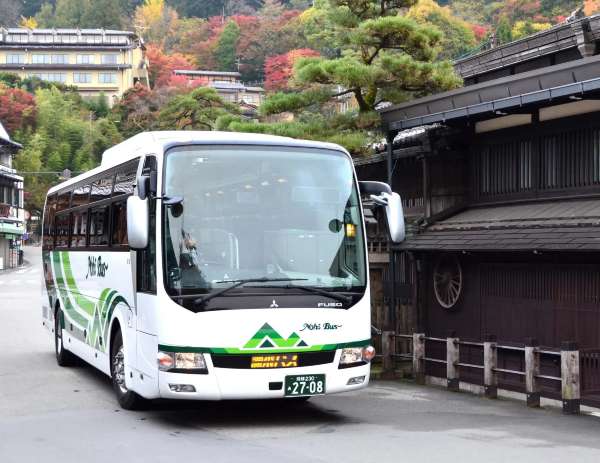 日本中部高山、白川鄉合掌村、金澤高速巴士票