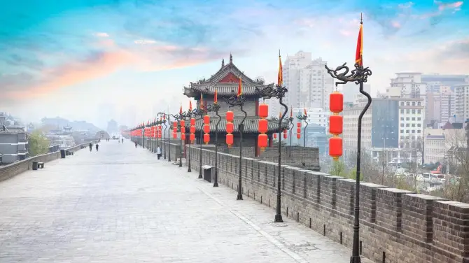 กำแพงเมืองซีอาน