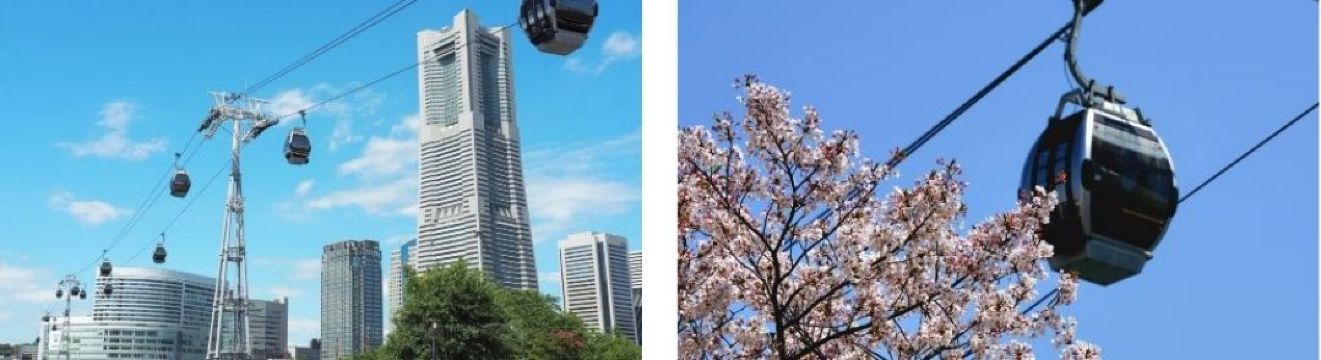 YOKOHAMA AIR CABIN: Soar over the city in a cable car