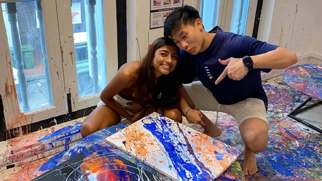 painting at Motion Art Space