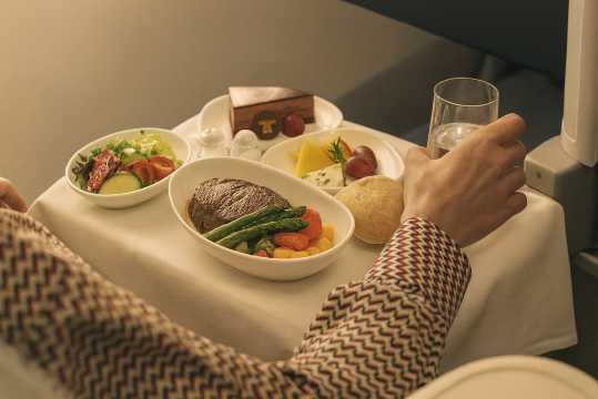 อาหารบน Business Class