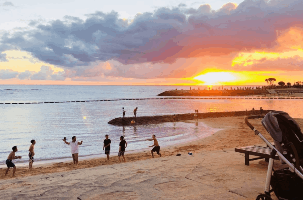 오키나와 차탄 선셋비치