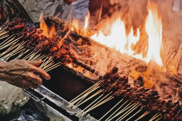Satay at East Coast Lagoon Food Village