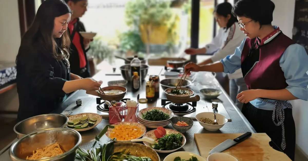 Corso di cucina nello Yunnan