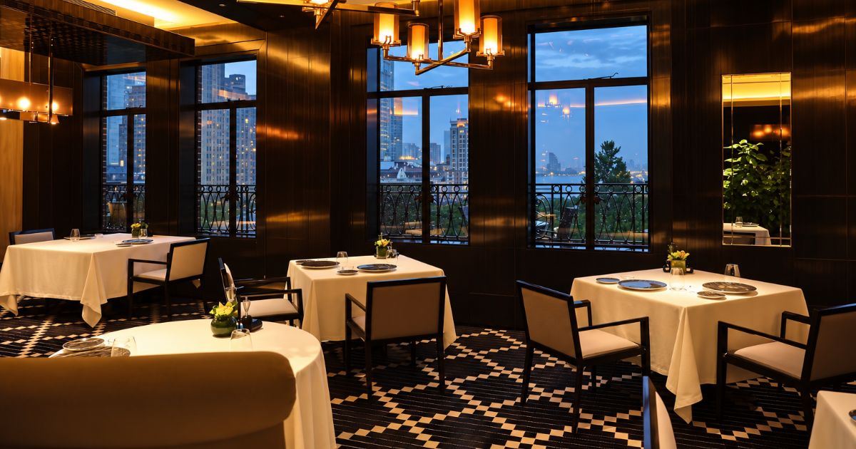 Italienisches Gourmet-Restaurant direkt am Bund in Shanghai