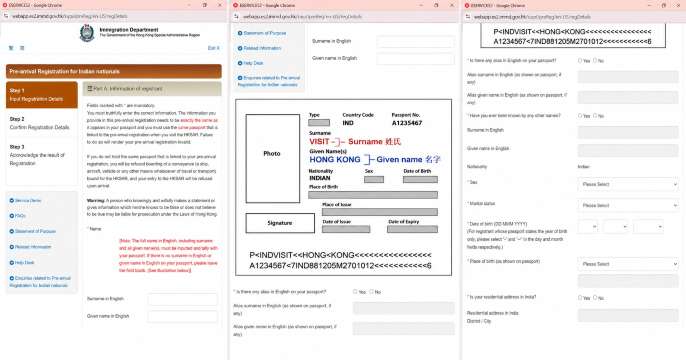 Applying for a Hong Kong Visa for Indians - General Procedures
