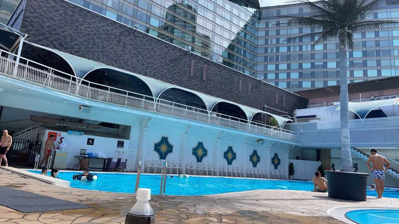東京新大谷飯店設施 露天泳池