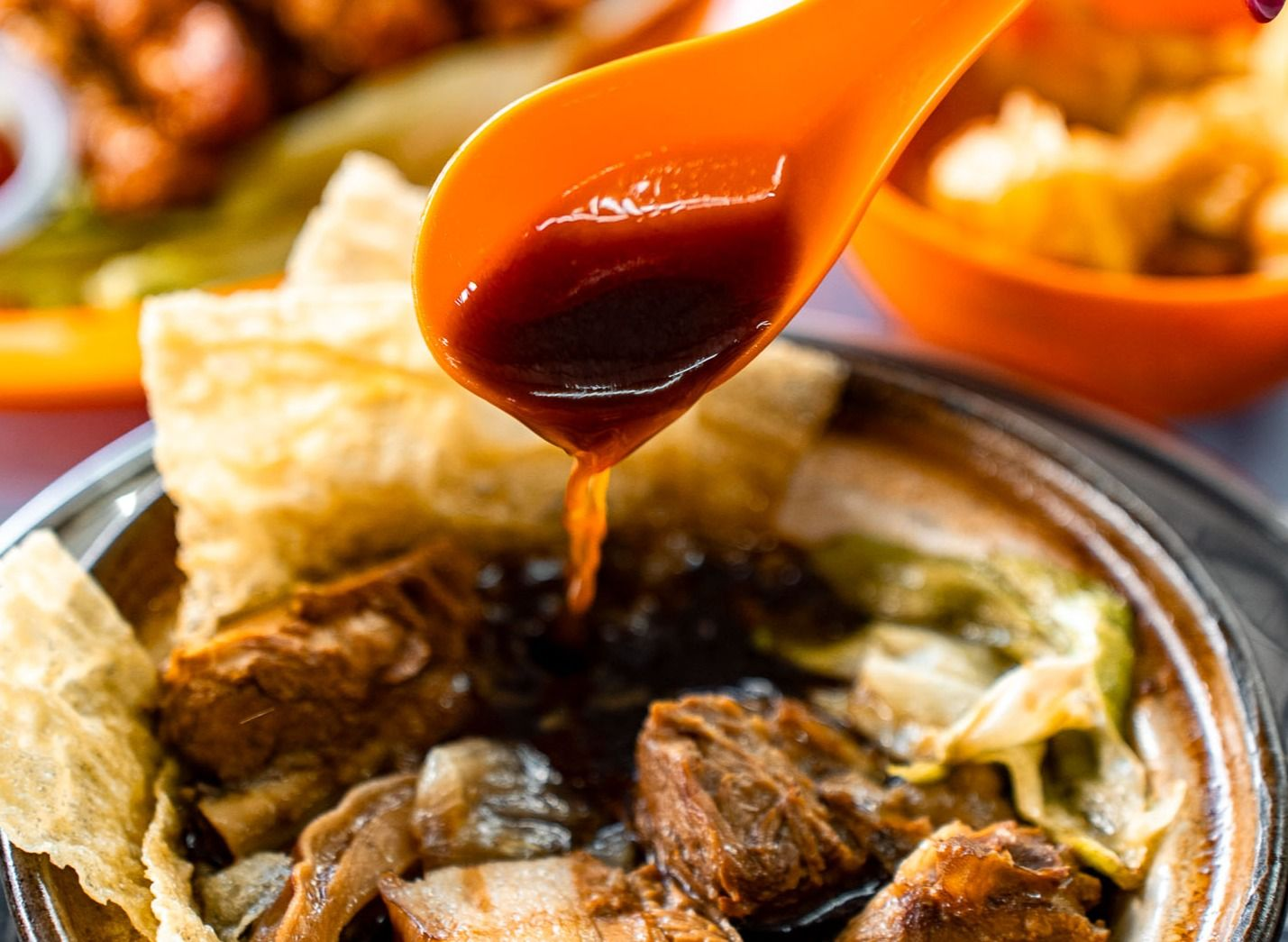 A bowl of delicious bak kut teh