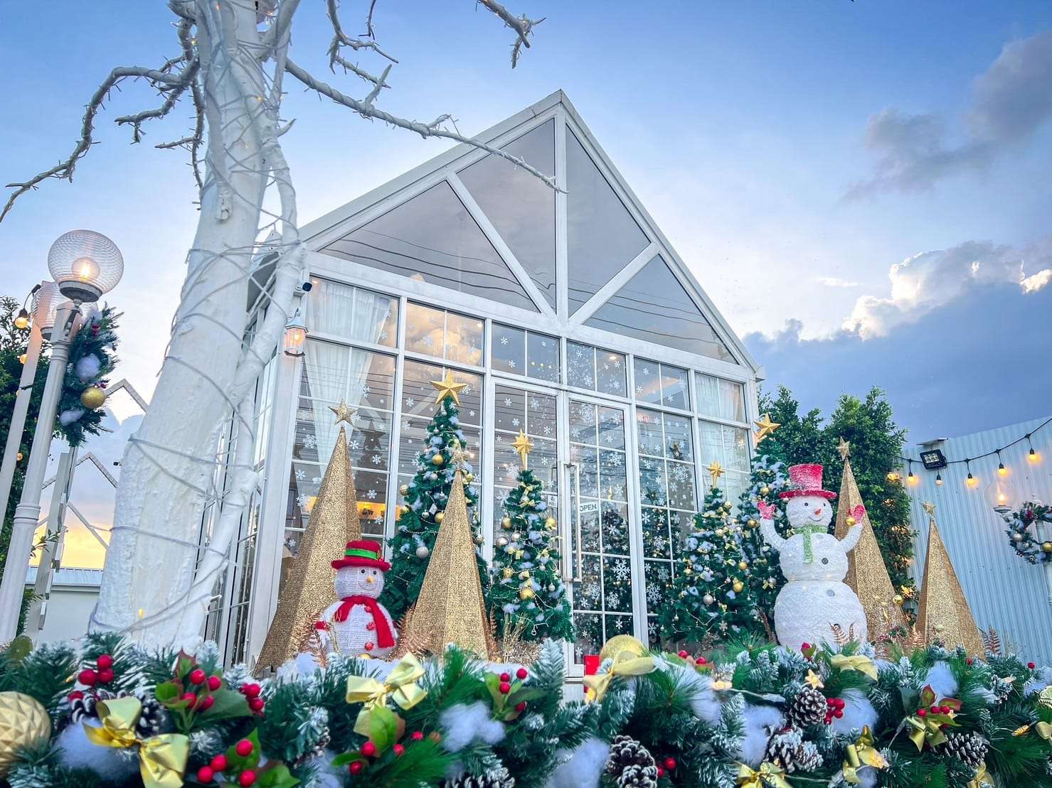 คาเฟ่ธีมคริสต์มาส