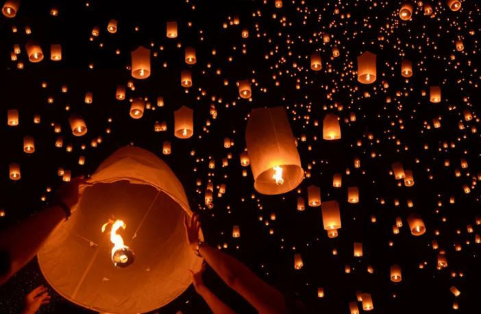 Chiang Mai CAD: ที่สุดแห่งการปล่อยโคมลอยรับปีใหม่