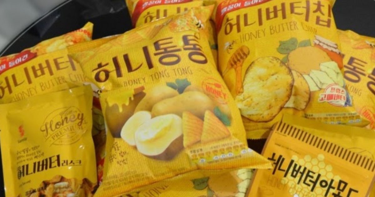 different Honey Butter Chips