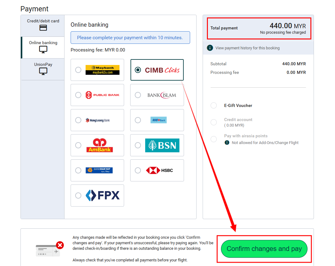 ขั้นตอนที่ 5: ชำระเงินและรับการยืนยันทางอีเมล