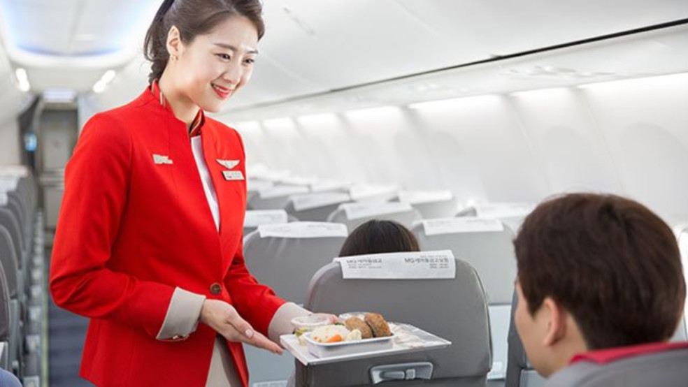 การบริการบน T'Way Air 