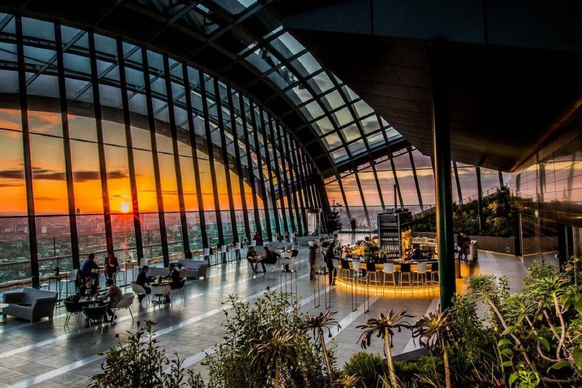 倫敦景點|Sky Garden