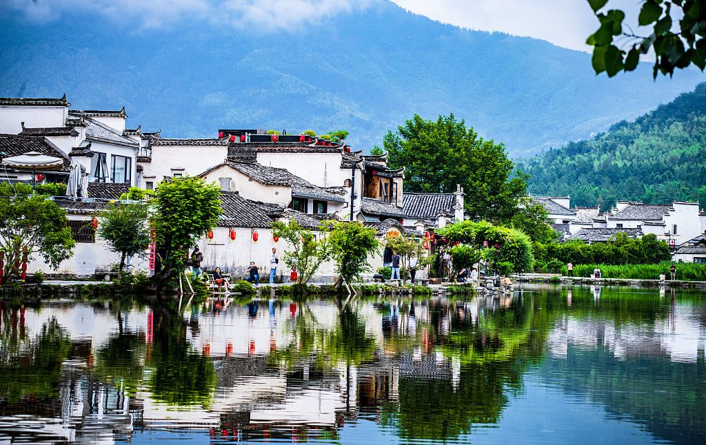 중국 황산 여행, 홍춘 관광지