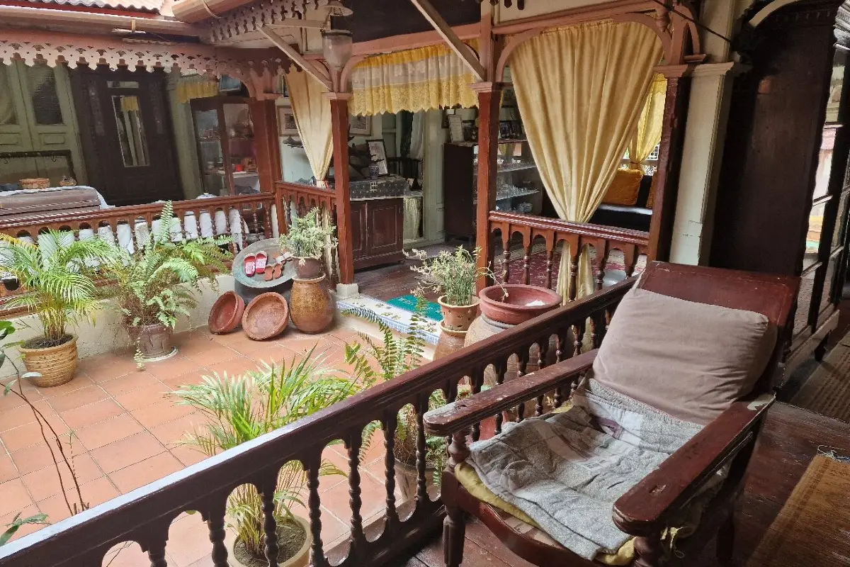 inside house at Kampung Morten