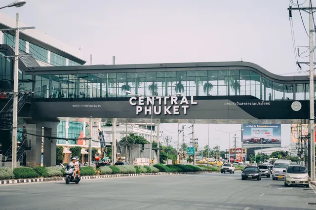 outside Central Phuket 