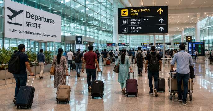 Delhi Airport Departure