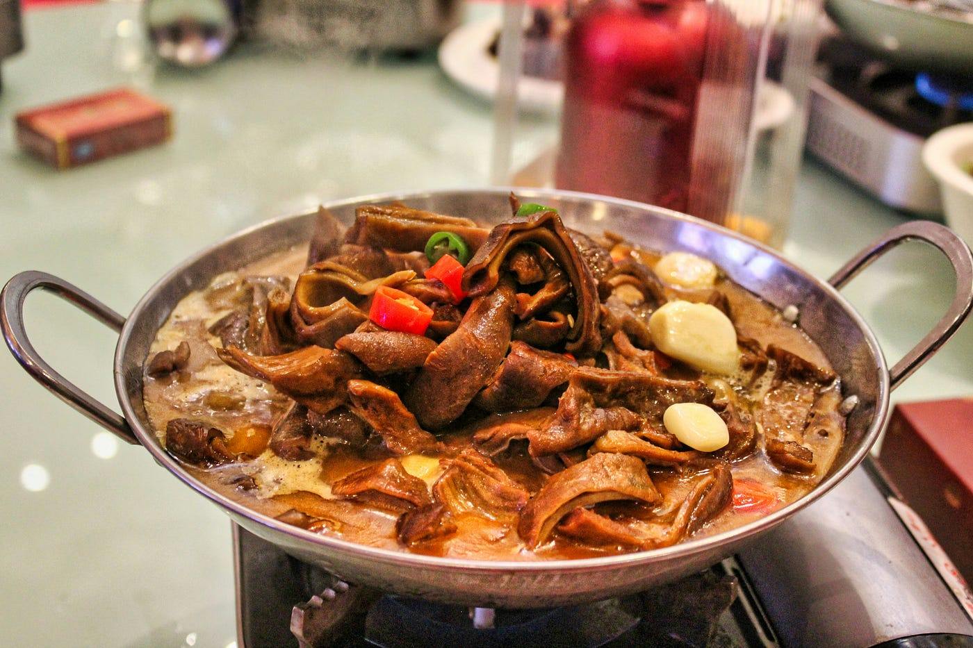 중국 황산 여행, 황산 맛집