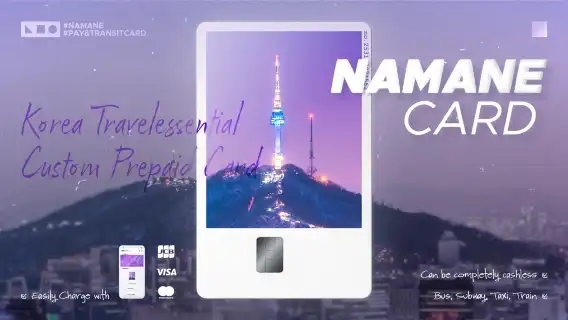 韓國地鐵交通卡 #4 NAMANE CARD