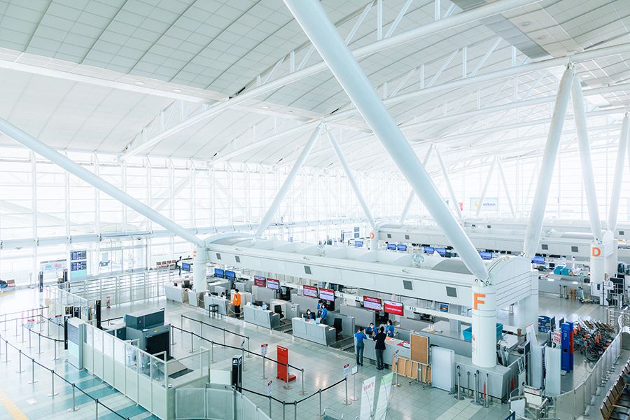 후쿠오카 공항 라운지 