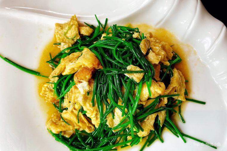 ไข่ผัดต้นหอม