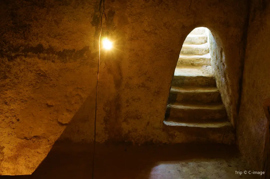 inside Cu Chi Tunnel