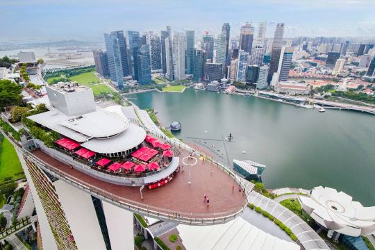 싱가포르 혼자 여행 전망대