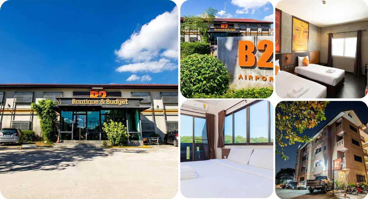 B2 Chiang Mai Airport Boutique & Budget Hotel