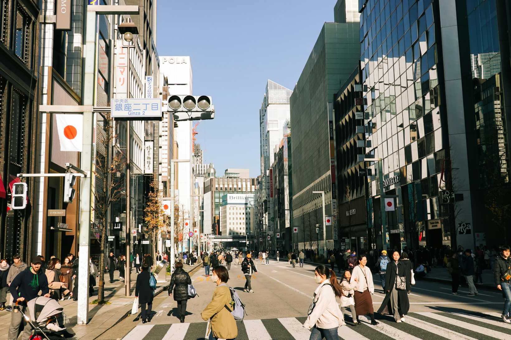 จากตลาดปลา Tsukiji ไป Ginza