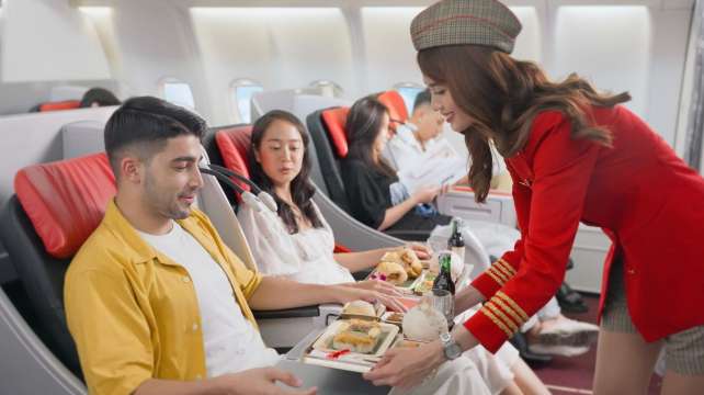 การบริการบน Vietjet SkyBoss