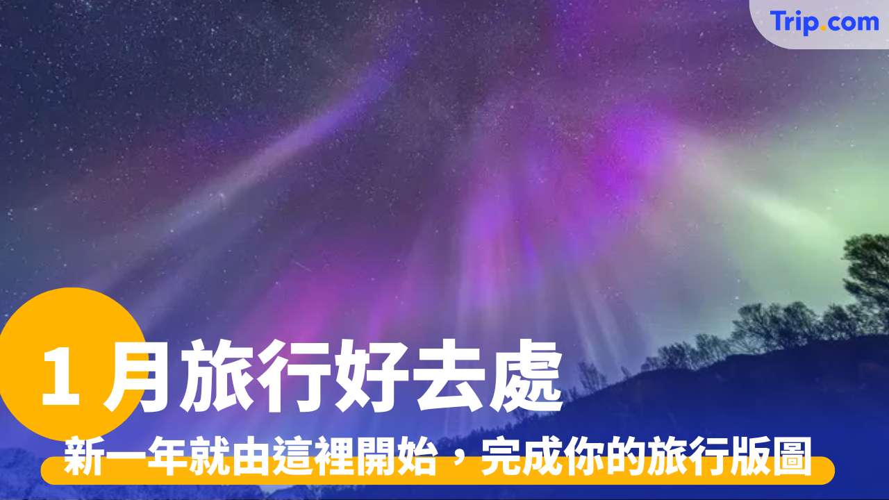 1 月旅行好去處