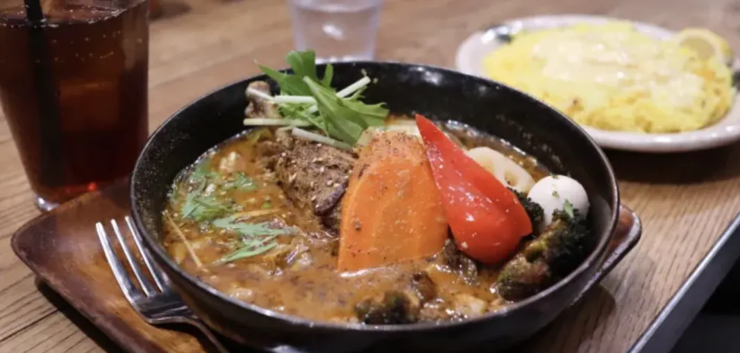 ร้านอาหารแกงกะหรี่ชื่อดังของซัปโปโร