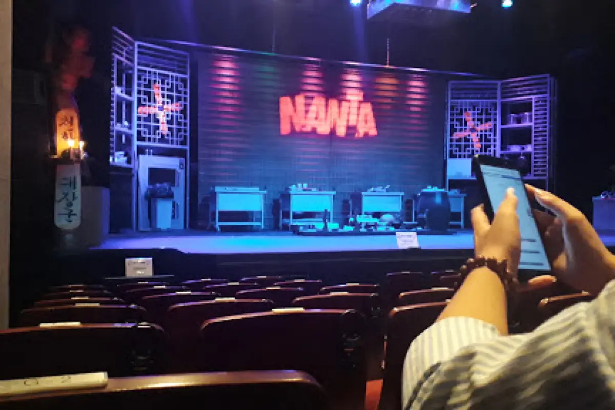 Nanta Cooking Show stage