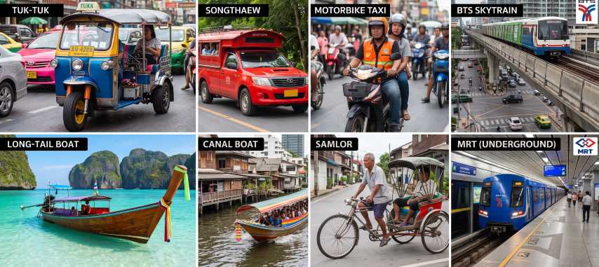 Thailand Local Transportation Options