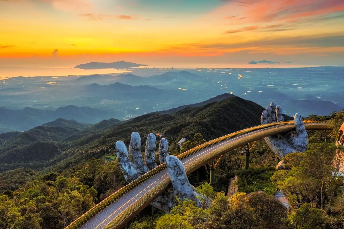 峴港｜陽光沙灘、巴拿山纜車山景
