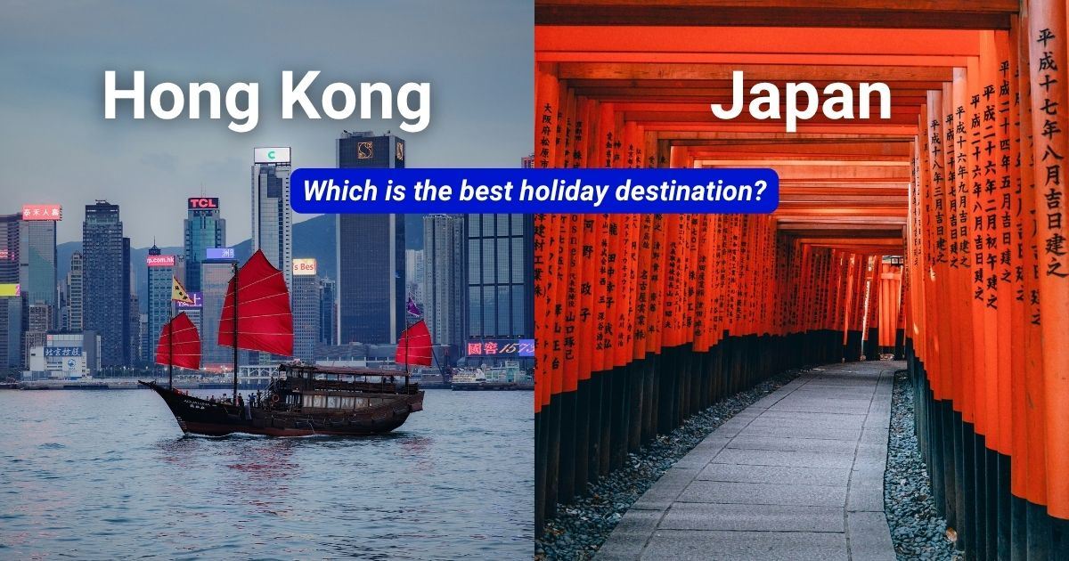 Hong Kong or Japan: Which one is best for a holiday?