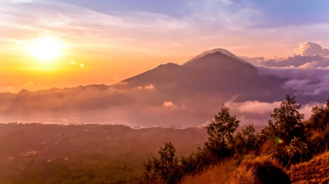 view at Mount Batur