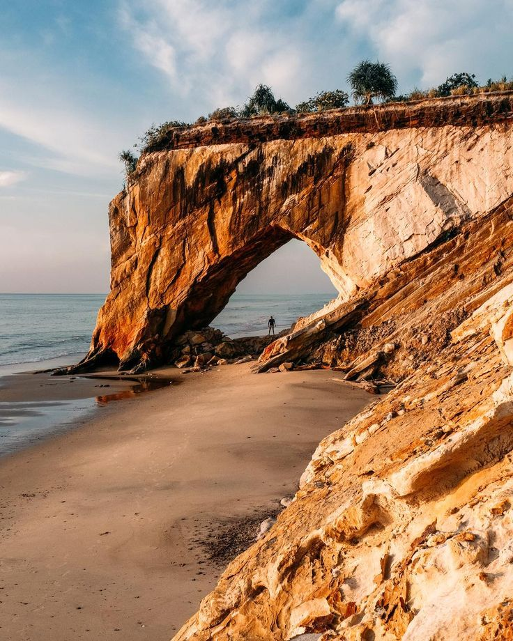 Bekenu beach unique  formataion of rocks