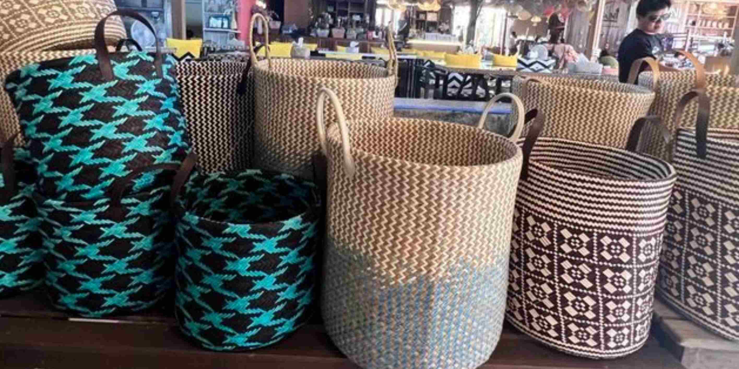 Handmade Rattan Baskets