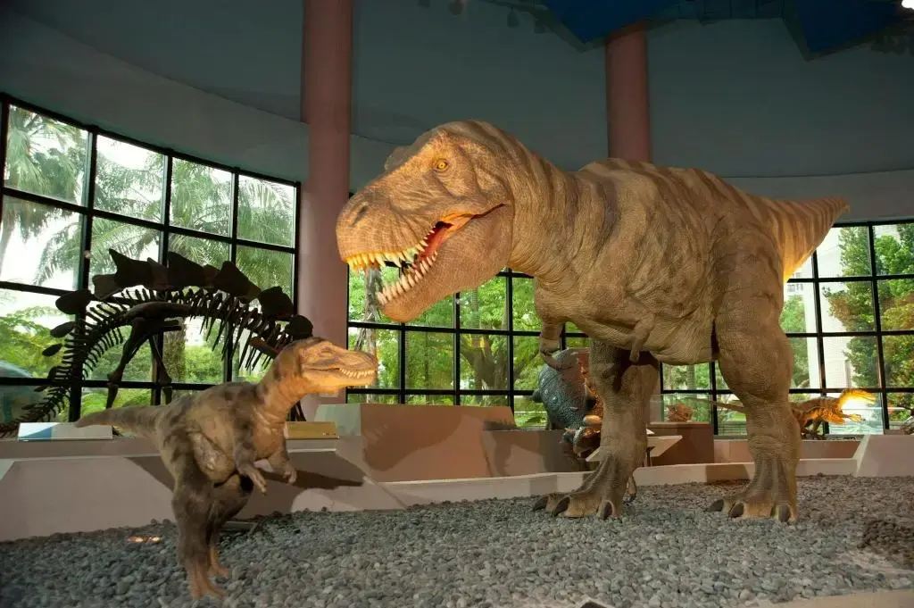 台灣自然科學博物館恐龍模型