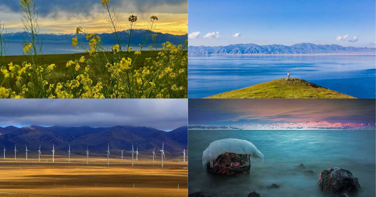 ทะเลสาบไซลี่มู่ในแต่ละฤดู