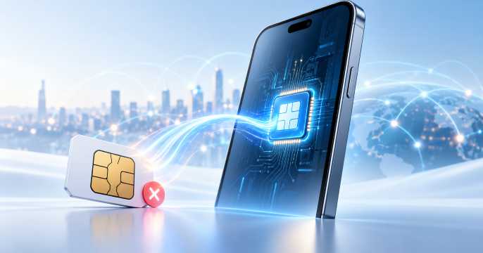 O que muda quando você transforma o chip físico em eSIM?