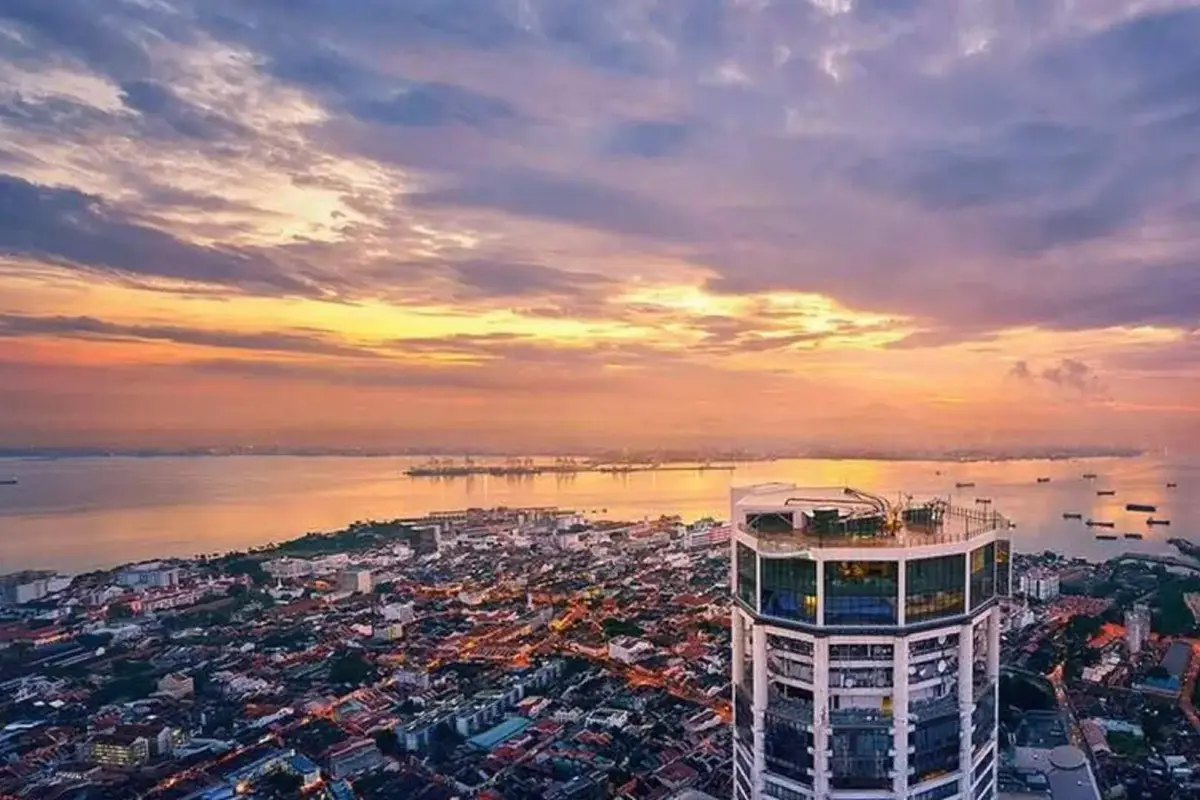 view at The Top at Komtar