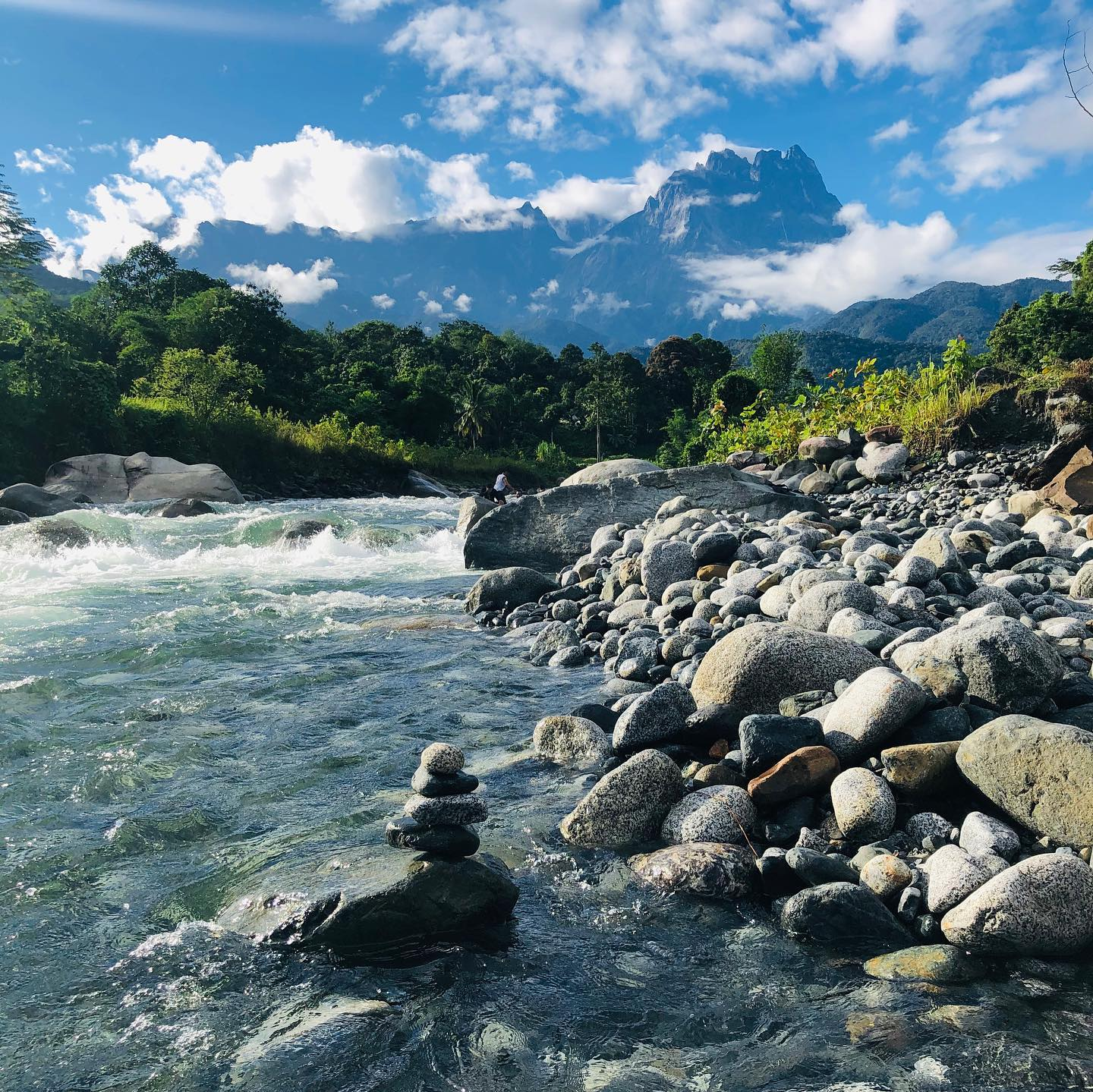 A river along Kota Belud