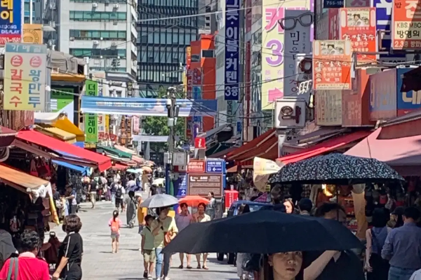 Walk through Namdaemun Market