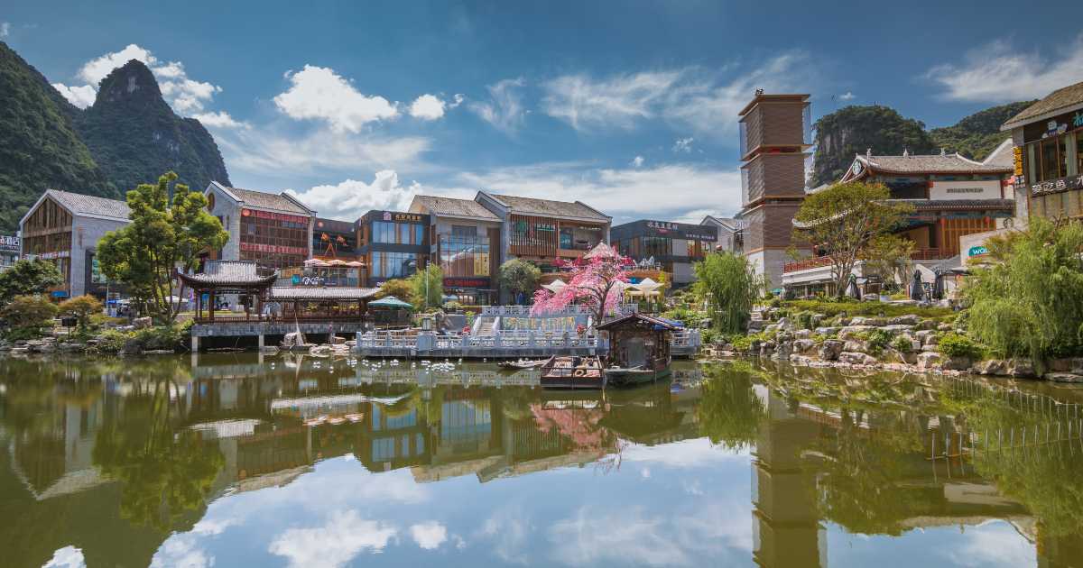 Vista di West Street_Yangshuo