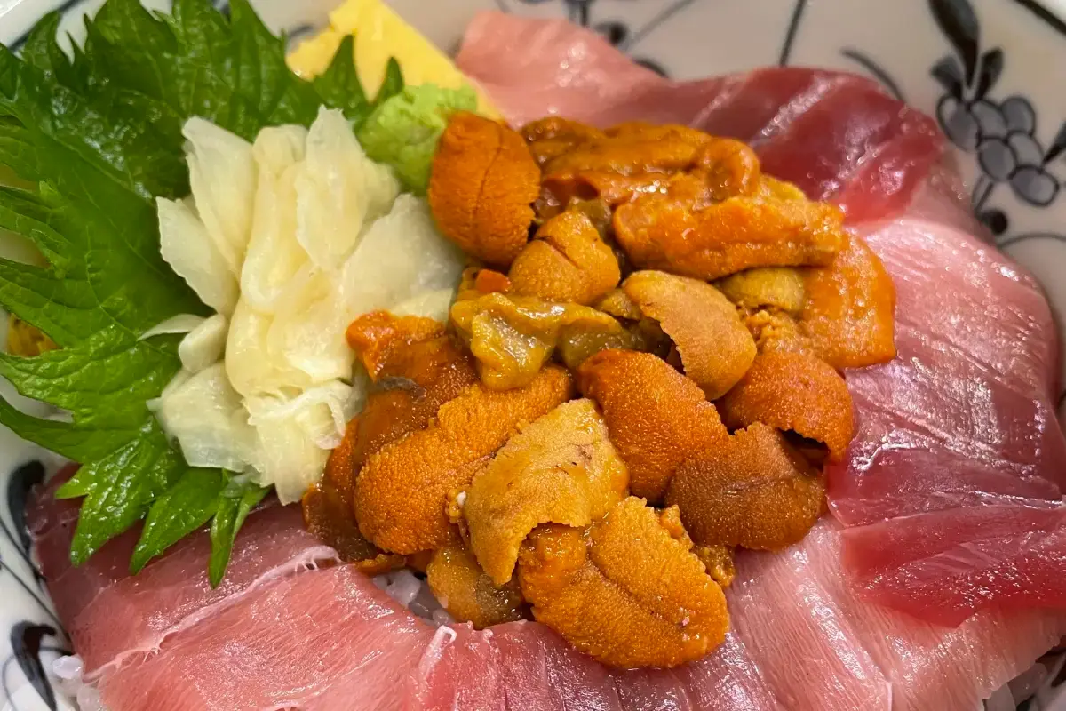 fresh produce at Tsukiji Outer Market