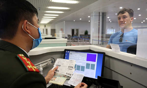 베트남 입국 심사 절차
