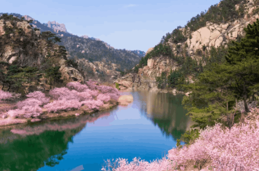 칭다오 라오산 명소